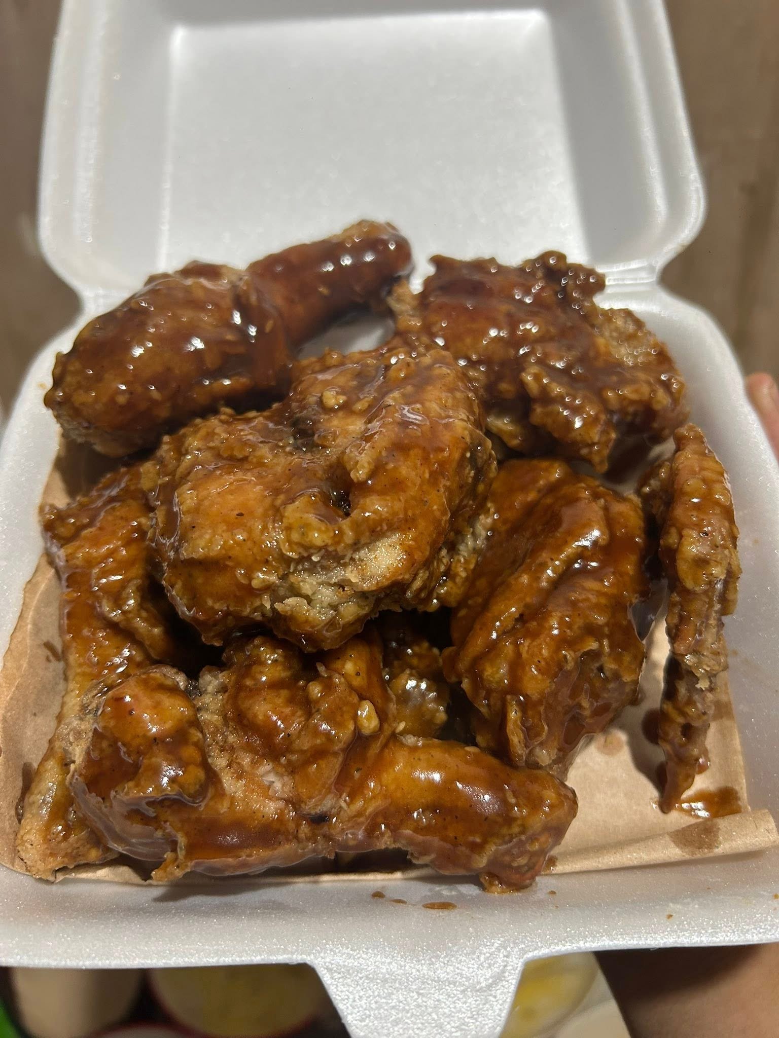 4 CHICKEN w/ 1  RICE